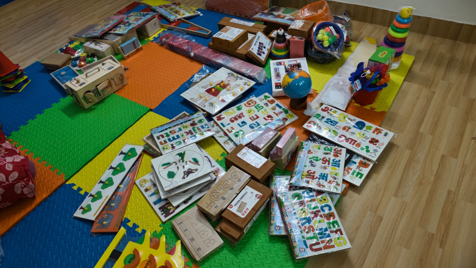 Fun and safe indoor play area at KidDreams