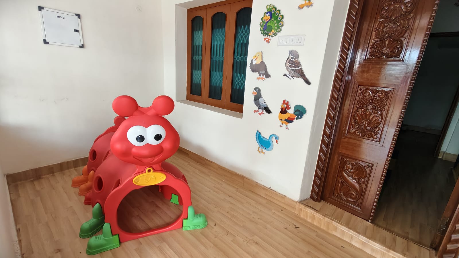 Toddler-friendly play equipment