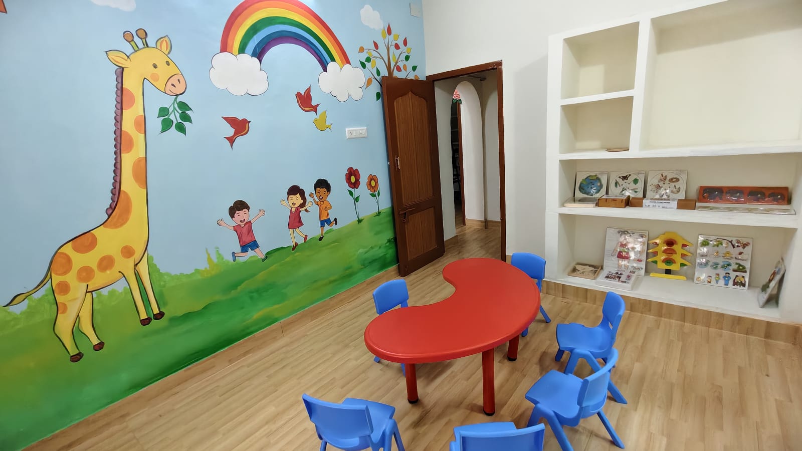 Vibrant and child-centred spaces